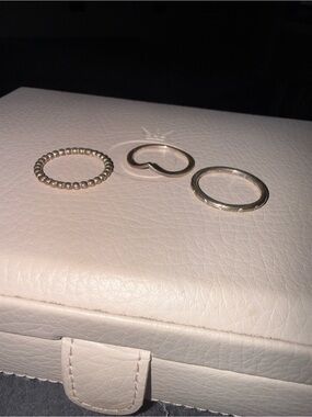 Pandora stacking rings